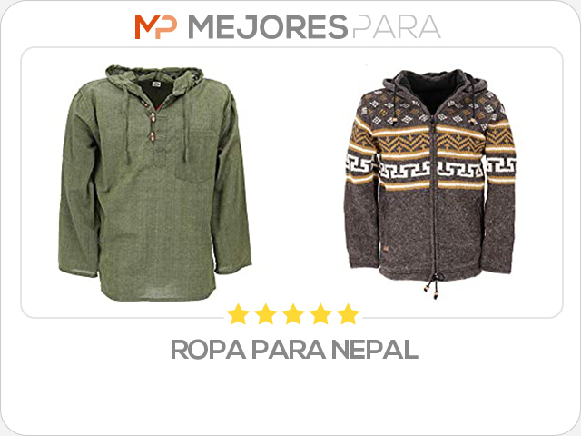 ropa para nepal