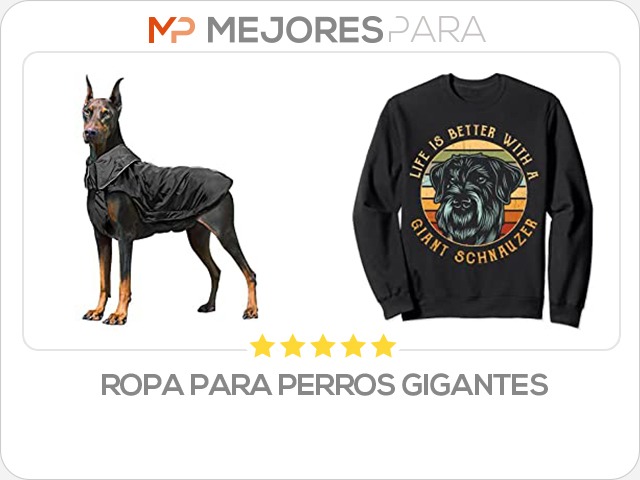 ropa para perros gigantes