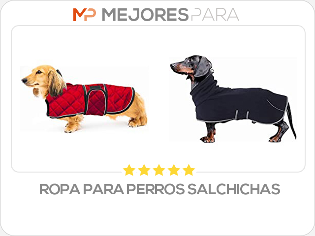 ropa para perros salchichas