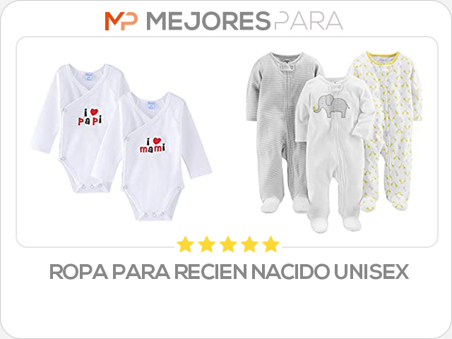 ropa para recien nacido unisex