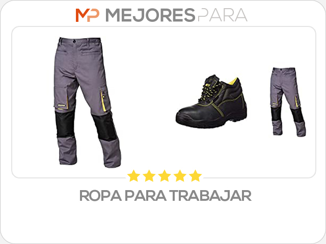 ropa para trabajar