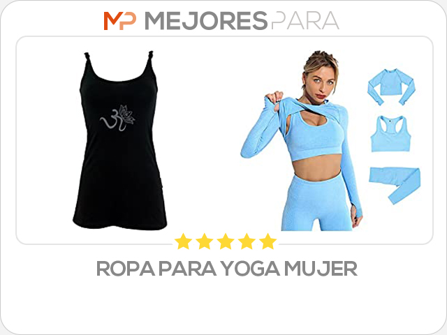 ropa para yoga mujer