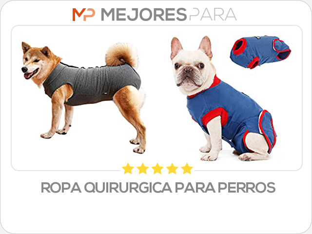 ropa quirurgica para perros