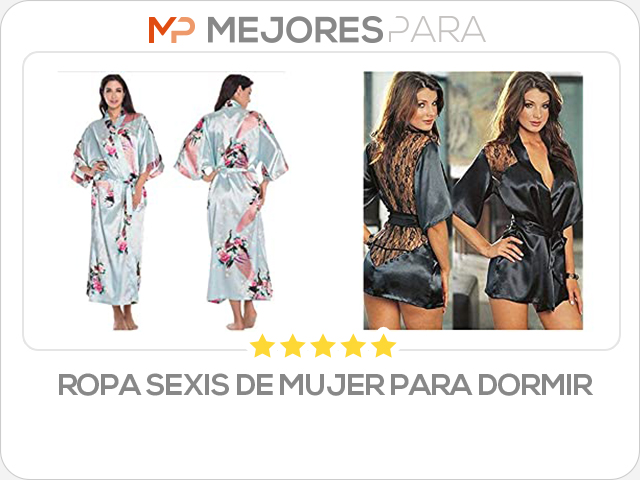 ropa sexis de mujer para dormir