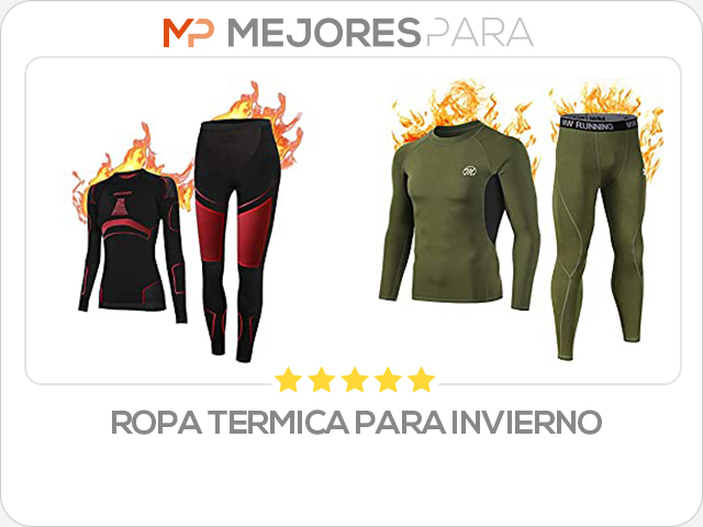 ropa termica para invierno