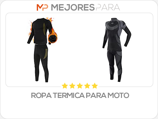 ropa termica para moto