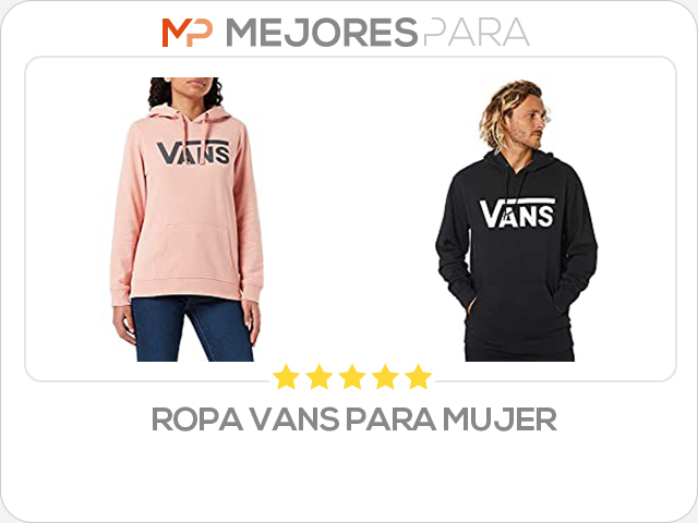 ropa vans para mujer