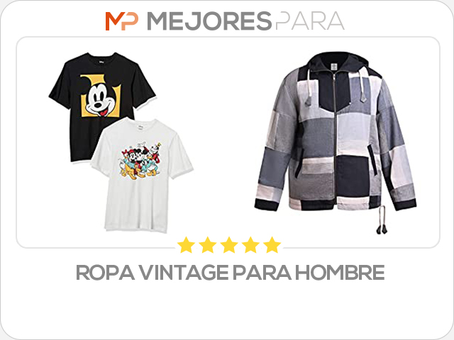 ropa vintage para hombre
