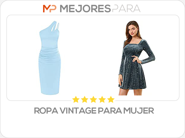 ropa vintage para mujer