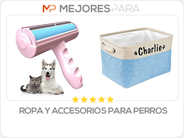 ropa y accesorios para perros