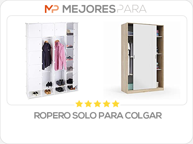 ropero solo para colgar