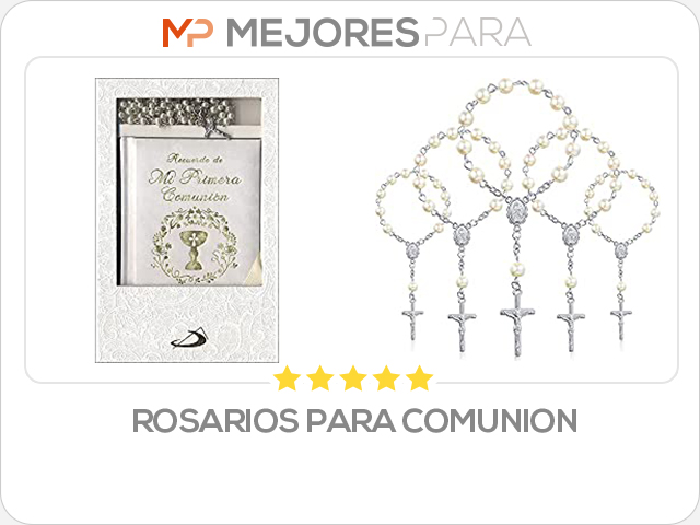 rosarios para comunion