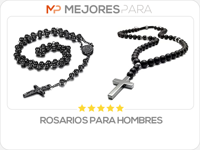 rosarios para hombres