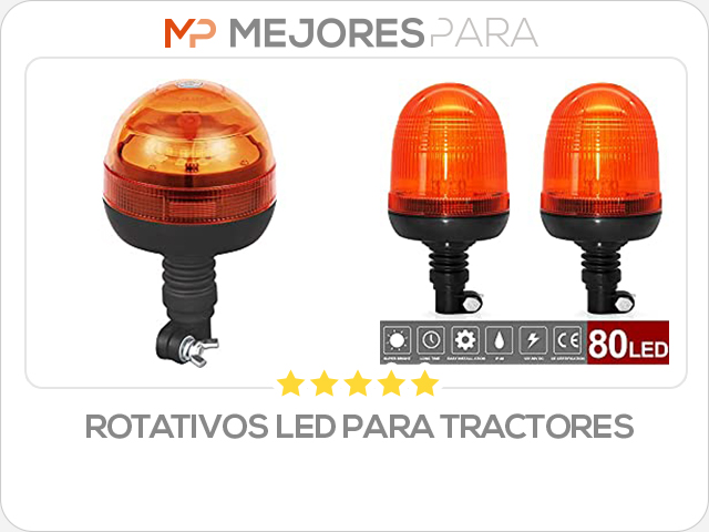 rotativos led para tractores