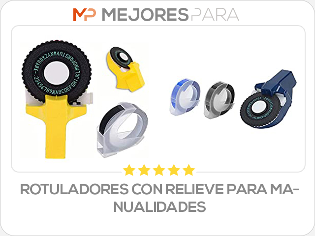 rotuladores con relieve para manualidades