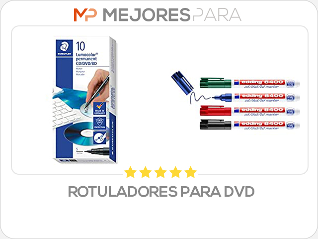 rotuladores para dvd