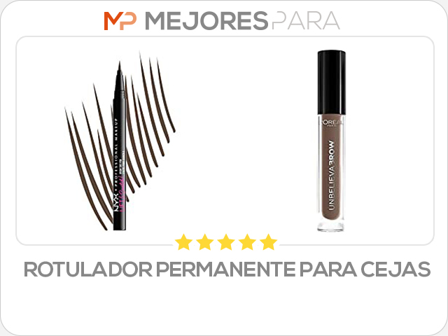 rotulador permanente para cejas