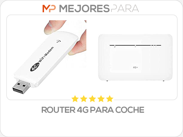 router 4g para coche