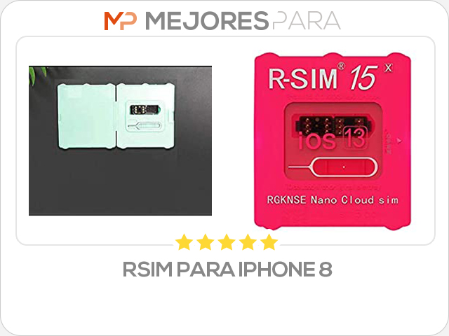 rsim para iphone 8