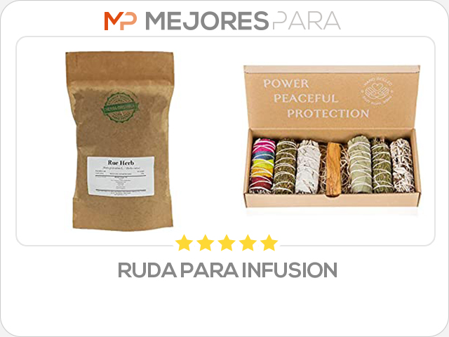 ruda para infusion