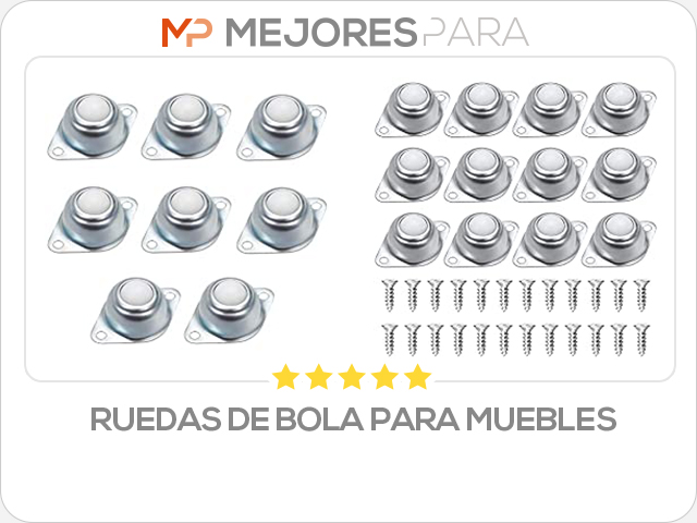 ruedas de bola para muebles