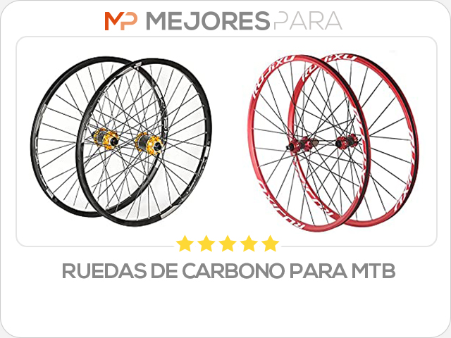 ruedas de carbono para mtb