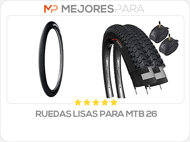 ruedas lisas para mtb 26