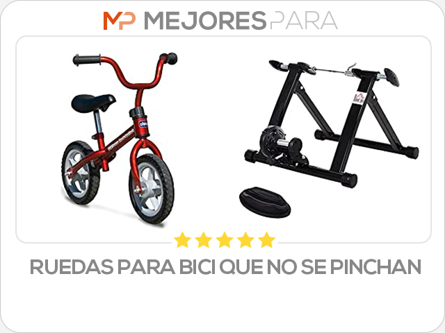 ruedas para bici que no se pinchan