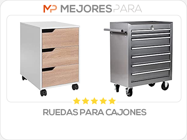 ruedas para cajones