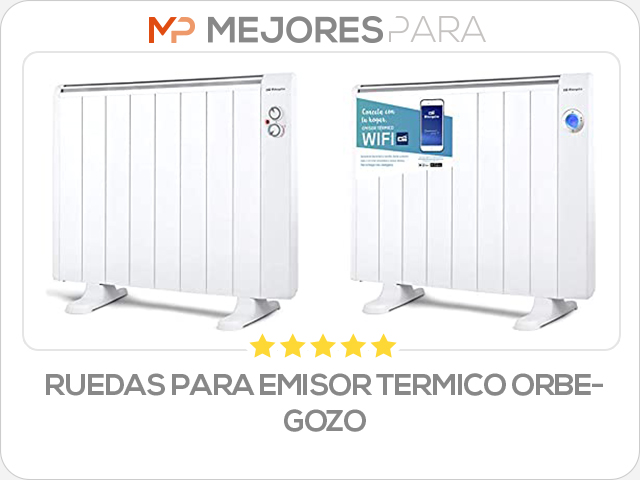 ruedas para emisor termico orbegozo