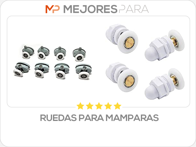 ruedas para mamparas