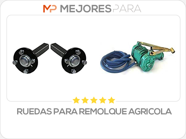 ruedas para remolque agricola