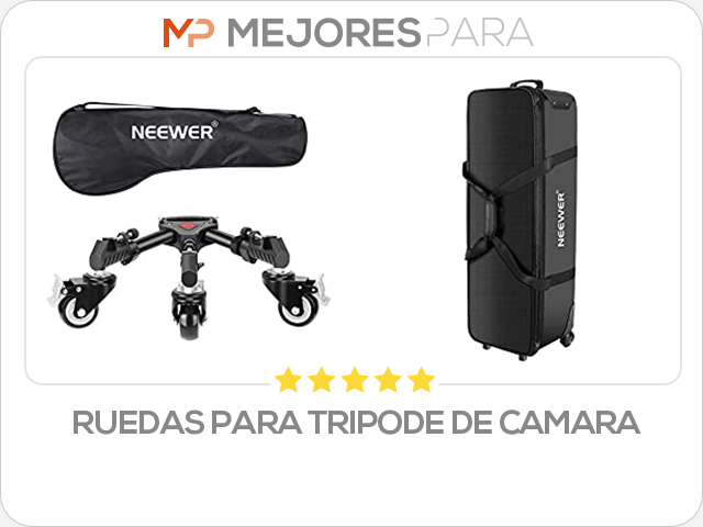 ruedas para tripode de camara