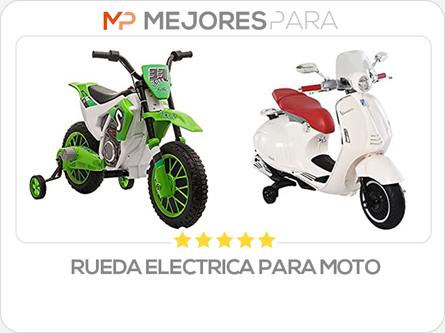 rueda electrica para moto