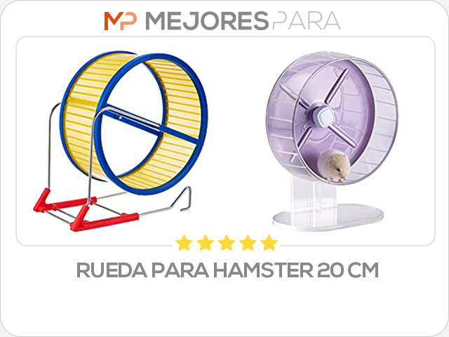 rueda para hamster 20 cm