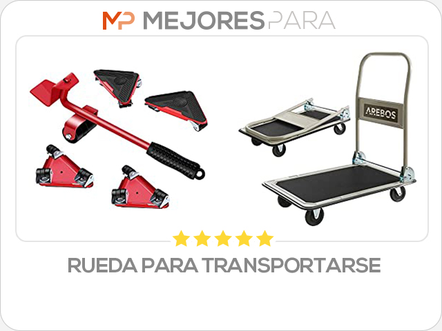 rueda para transportarse