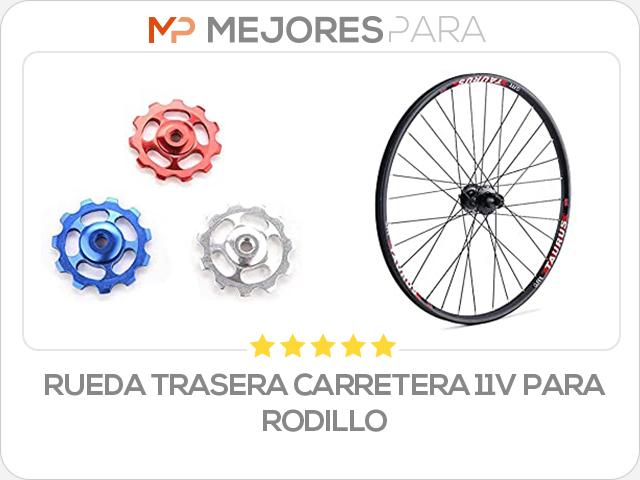 rueda trasera carretera 11v para rodillo