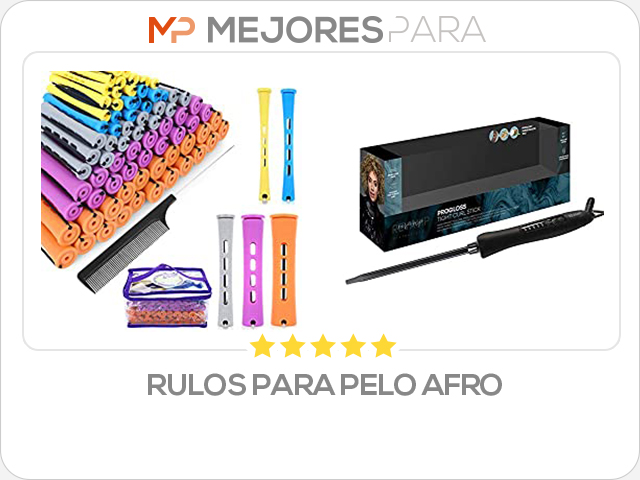 rulos para pelo afro