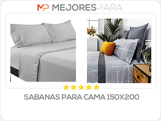 sabanas para cama 150x200