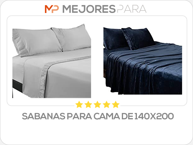 sabanas para cama de 140x200