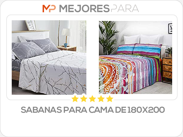 sabanas para cama de 180x200