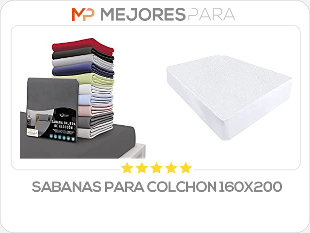 sabanas para colchon 160x200