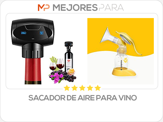 sacador de aire para vino