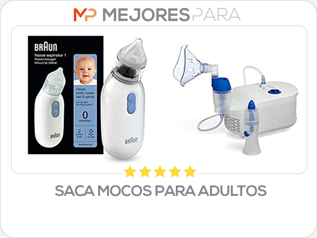 saca mocos para adultos