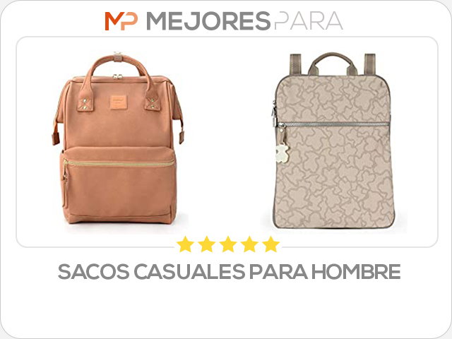 sacos casuales para hombre