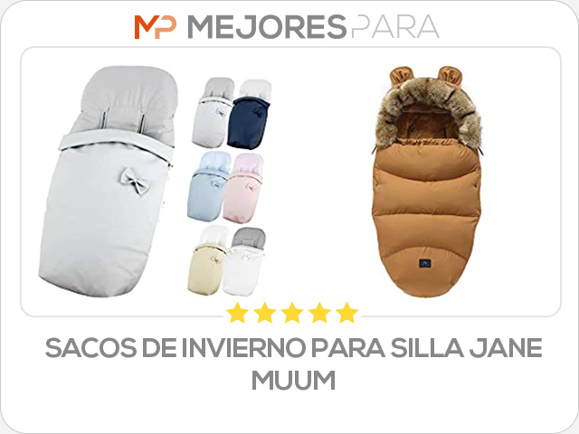 sacos de invierno para silla jane muum