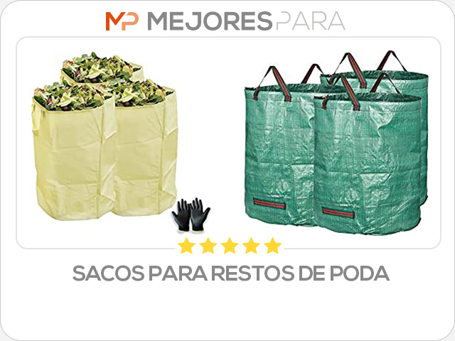 sacos para restos de poda