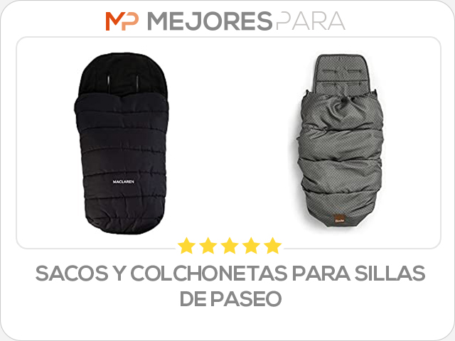 sacos y colchonetas para sillas de paseo