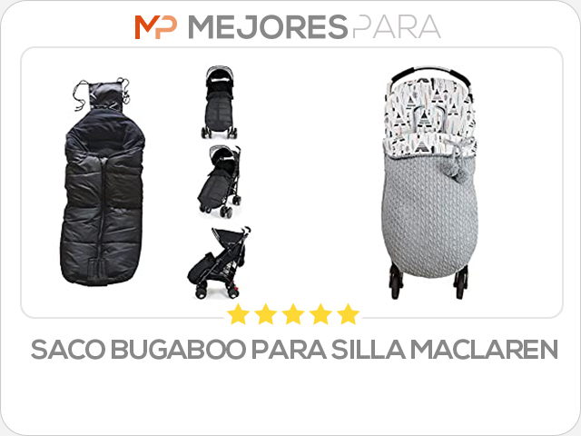 saco bugaboo para silla maclaren