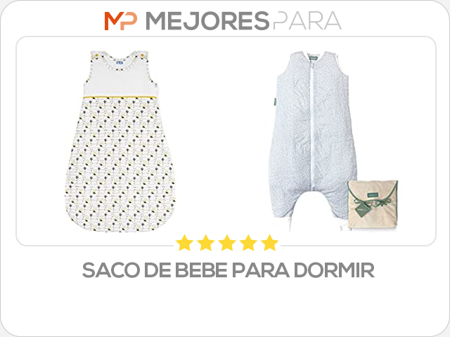 saco de bebe para dormir